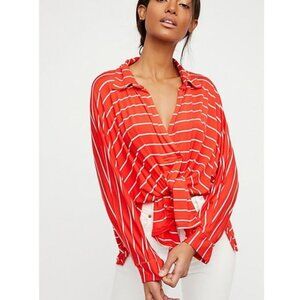 Free People Can't Fool Me Stripe Top